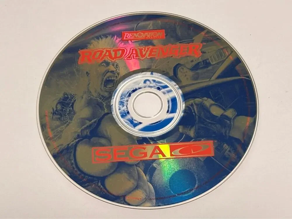 Road Avenger 1993 Sega CD Game Disc Only Renovation Products